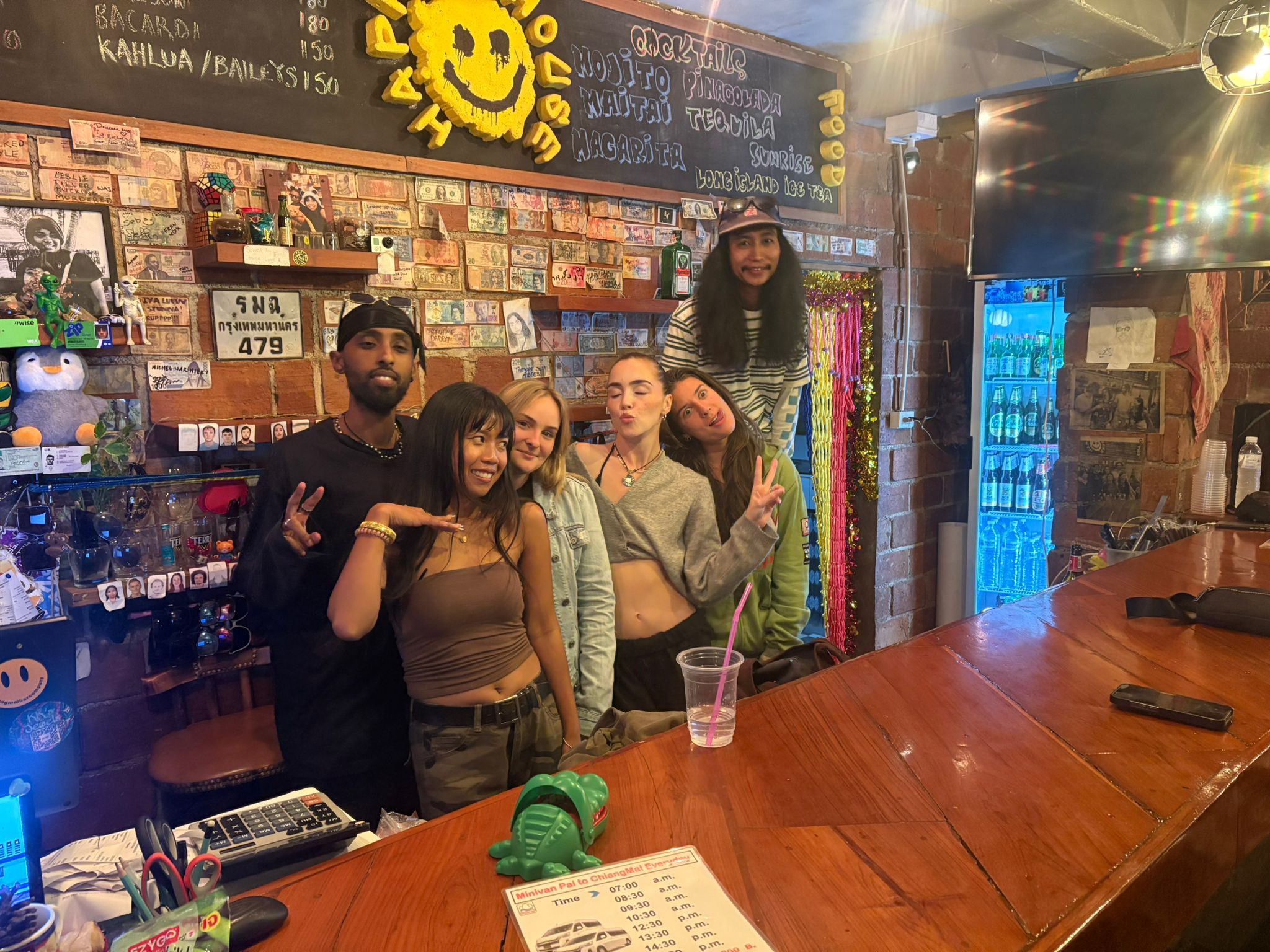 Good times at Happy House hostel in Pai